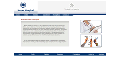 Desktop Screenshot of koyashospital.com